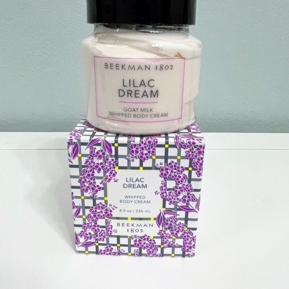 Beekman 1802 Lilac dream goat milk whipped body cream 8.0 oz - Picture 3 of 8